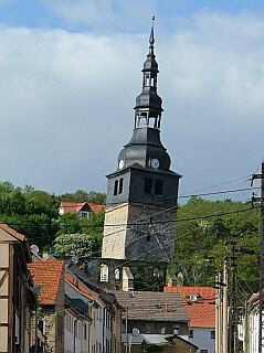 Oberkirche Bad Frankenhausen (Südseite) Stand: Sommer 2005