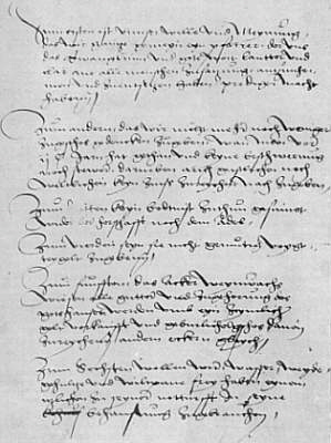 Frankenhuser Artikel 11 - 13 von 1525